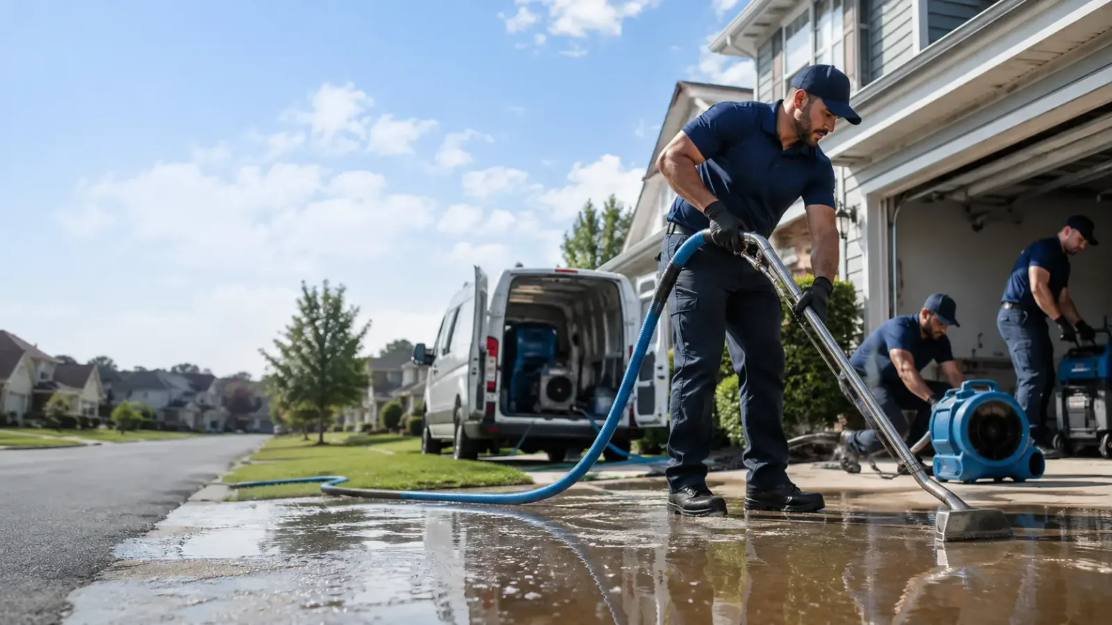 Flood Damage Restoration in Wanblee, SD